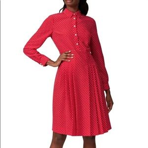 COPY - Red polka dot Draper James (Reese Witherspoon) dress size 4
